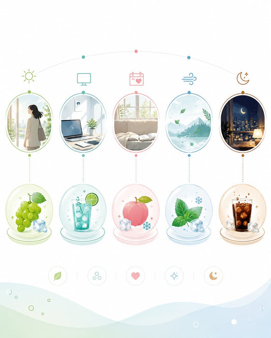 爽快感のある電子タバコフレーバーとは？すっきり楽しめる味の選び方